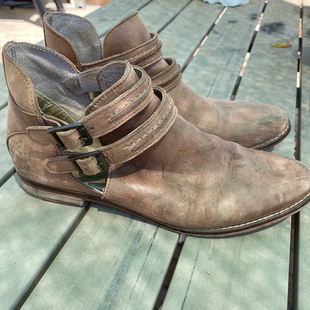 Free people ankle booties